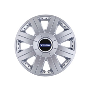 Set 4 capace roti 16 inchi (R16) Cosmos Gri, Compatibil Cu Volvo - Img 3