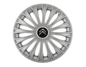 Set 4 capace roti 16 inchi (R16) Dino Gri, Compatibile cu Citroen