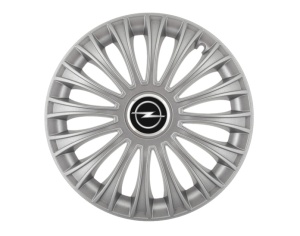 Set 4 capace roti 16 inchi (R16) Dino Gri, Compatibile cu Opel