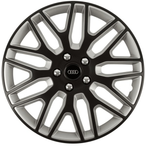 Set 4 Capace Roti 17 inchi (R17) Dakar Negru-Gri, Compatibile Cu Audi
