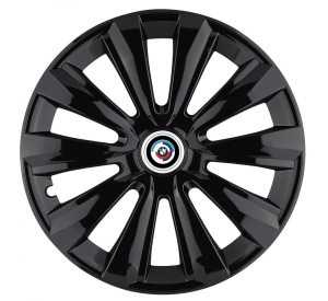 Set 4 Capace Roti Autohelix MSA® potrivite jantelor de 16 inch, pentru Bmw Nou model Delta Black