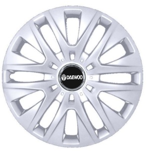 Set 4 Capace Roti Autohelix MSA® R16, Potrivite Jantelor de 16 inch, Pentru Daewoo, Model 429