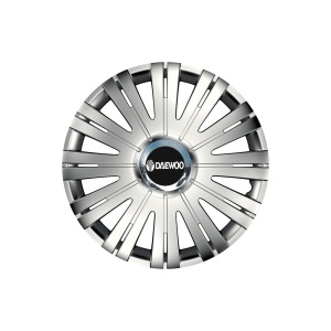 Set 4 capace roti Cu Inel Cromat Active R16 Compatibil Cu Daewoo - Img 3
