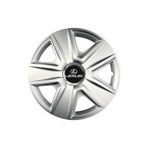 Set 4 capace roti Cu Inel Cromat Esprit R16 pentru gama auto Lexus - Img 1