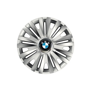 Set 4 capace roti Cu Inel Cromat Royal R16 Compatibil Cu BMW - Img 3