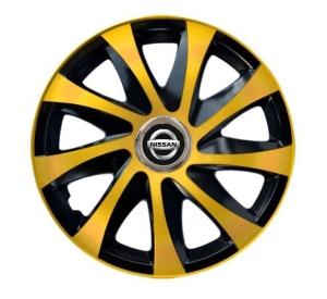 Set 4 capace roti Drift extra gold R14 Compatibil Cu Nissan