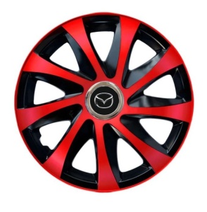 Set 4 capace roti Drift extra red R15 pentru gama Mazda