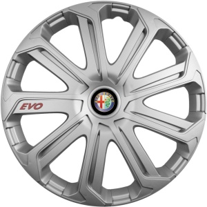 Set 4 Capace Roti Evo Gri R14, Pentru Alfa Romeo
