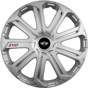 Set 4 Capace Roti Evo Gri R15, Pentru Mini - Img 1