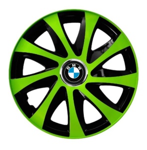 Set 4 capace roti Extra drift green R15 Compatibil Cu BMW