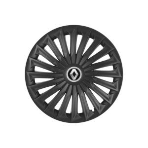 Set 4 capace roti Joy Negru R15 Compatibil Cu Renault - Img 3