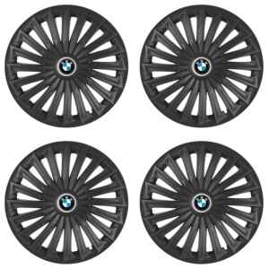 Set 4 capace roti Joy Negru R17 Compatibil Cu BMW - Img 2