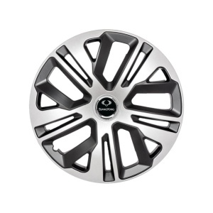 Set 4 Capace Roti, model 14 Inchi (R14) Raven Gri-Negru, Compatibile Cu SsangYong - Img 3