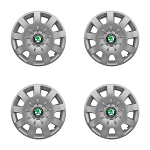 Set 4 capace roti potrivite jantelor de 15 inch compatibile gama FORD model - 314 - Img 2