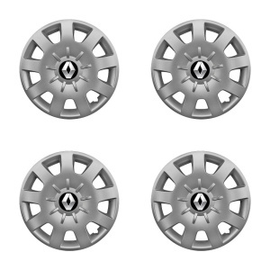 Set 4 capace roti potrivite jantelor de 15 inch compatibile gama FORD model - 314 - Img 2