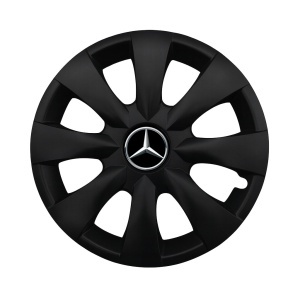 Set 4 capace roti potrivite jantelor de 15 inchi (R15) compatibile MERCEDES, Model - 316 Black Edition