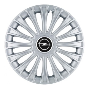 Set 4 Capace Roti, potrivite jantelor de R14, pentru Opel, model dino cromat - Img 3