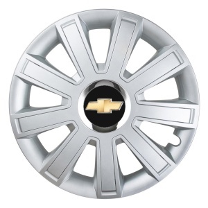 Set 4 Capace Roti, potrivite jantelor de R16, pentru Chevrolet, model flash cromat - Img 3