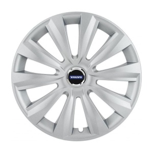 Set 4 Capace Roti, potrivite jantelor de R16, pentru Volvo, model delta cromat - Img 3