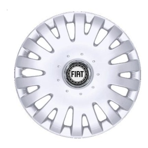 Set 4 Capace Roti R16, Potrivite Jantelor de 16 inch, Pentru Fiat, Model 403 - Img 3