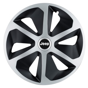 Set 4 capace roti Roco Gri-Negru R17 pentru gama auto Jeep - Img 4