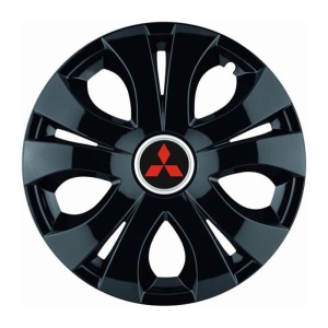 Set 4 Capace Roti Top Negru R15, Compatibil Cu Mitsubishi - Img 3