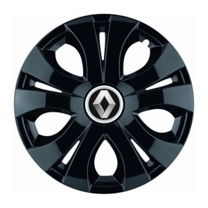Set 4 Capace Roti Top Negru R15, Compatibil Cu Renault - Img 3