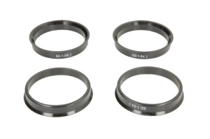 Set 4 Inele Centrare Jante 60.1 → 54 AutoHelix MSA®