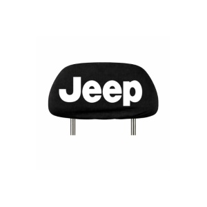 Set 5 huse tetiere negre, pentru gama auto JEEP - Img 2