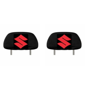 Set 5 huse tetiere negre, pentru gama auto SUZUKI