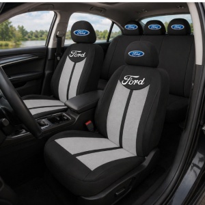 Set Huse Scaune Universale HLX7 Compatibile cu Ford– Negru/Gri - Img 2