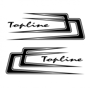 SET STICKERE SCANIA TOPLINE 30 cm, Creative Rey®
