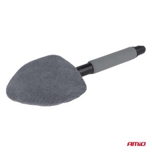 Spălător telescopic pentru geamuri, cu microfibră triunghiulară AMIO-03858 - Img 7