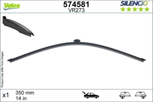 Stergator Luneta Valeo Silencio Flat 350 Mm Vr273