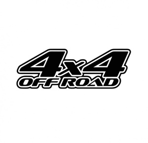 Sticker 4x4 Off Road 15 cm, Creative Rey®