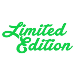 Sticker auto ''Limited edition'', verde