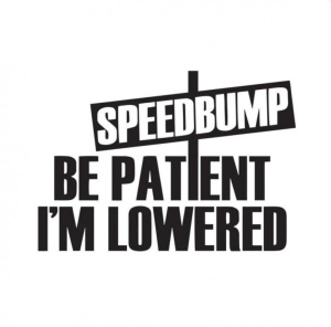 Sticker Be patient I am lovered 15 cm, Creative Rey®