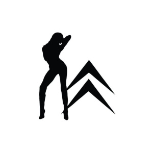 Sticker Citroen Women 15x13 cm, Creative Rey®