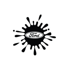 Sticker Ford Splash 15x4.3 cm, Creative Rey®