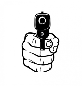 Sticker Gun 15 cm, Creative Rey®