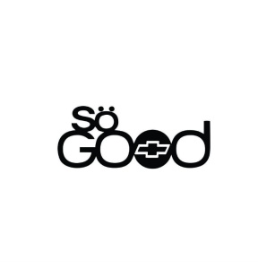 Sticker So Good Chevrolet 15x6.3 cm, Creative Rey®