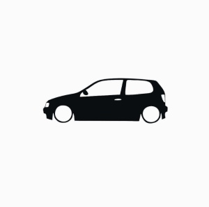 Sticker Volkswagen Polo 15x5.4 cm, Creative Rey®