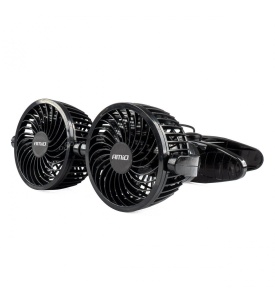 VENTILATOR AUTO CU CLEMA 2X4" 24V