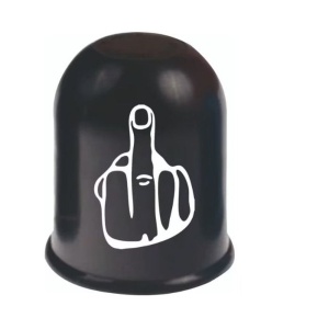 Capac protectie carlig pentru remorca auto, plastic Deget mijlociu - Img 2