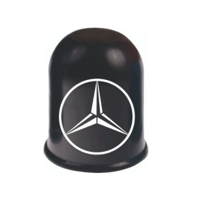Capac protectie carlig pentru remorca auto, plastic, personalizat Mercedes Benz - Img 2