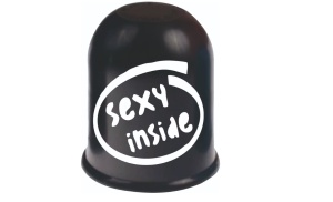Capac protectie carlig pentru remorca auto, plastic, Sexy inside