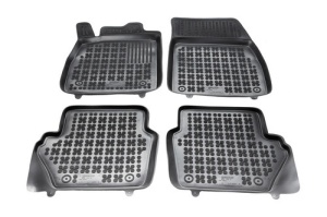 Covorase Presuri Auto Cauciuc Dedicate Ford ECOSPORT II 2012 - 2018 | Ford FIESTA MKVII toate modelele inclusiv Mild Hybrid 2017 - 2021, 2021 - | Ford PUMA 2019 - | Ford PUMA Hybrid 2019 - - Img 2