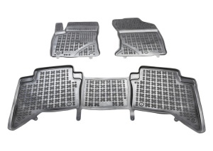 Covorase Presuri Auto Cauciuc Dedicate Toyota HILUX AN120, AN130 4 usi 2015 - 2020, 2020 -