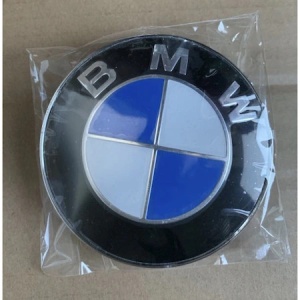 Emblema portbagaj/haion compatibil Bmw,diametru 74mm - Img 2