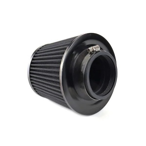 Filtru sport universal de admisie a aerului auto, Negru 160x155x118mm cu adaptori - Img 2